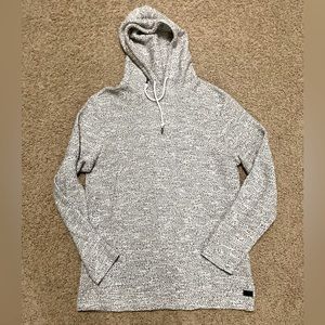 Men’s grey/black large hoodie